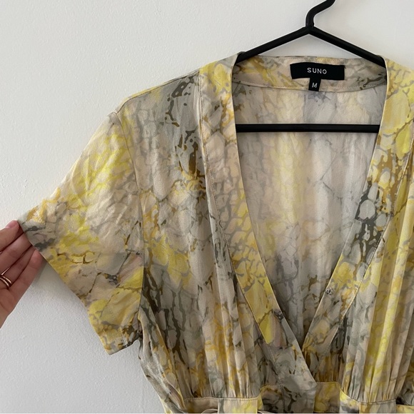 Suno Silk Short Dress Revolve - Picture 2 of 6